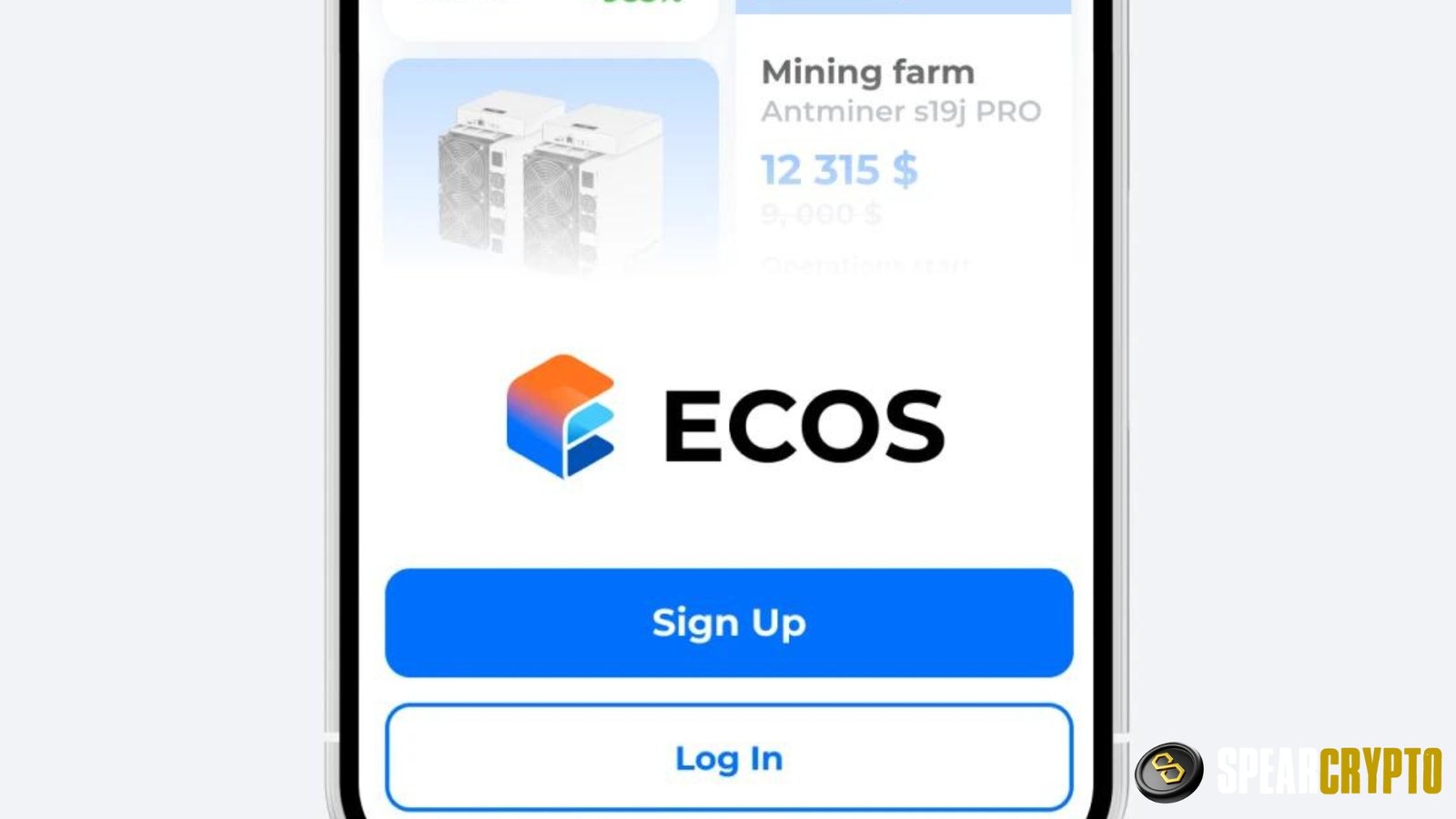 Ecos Crypto Mining App for Android