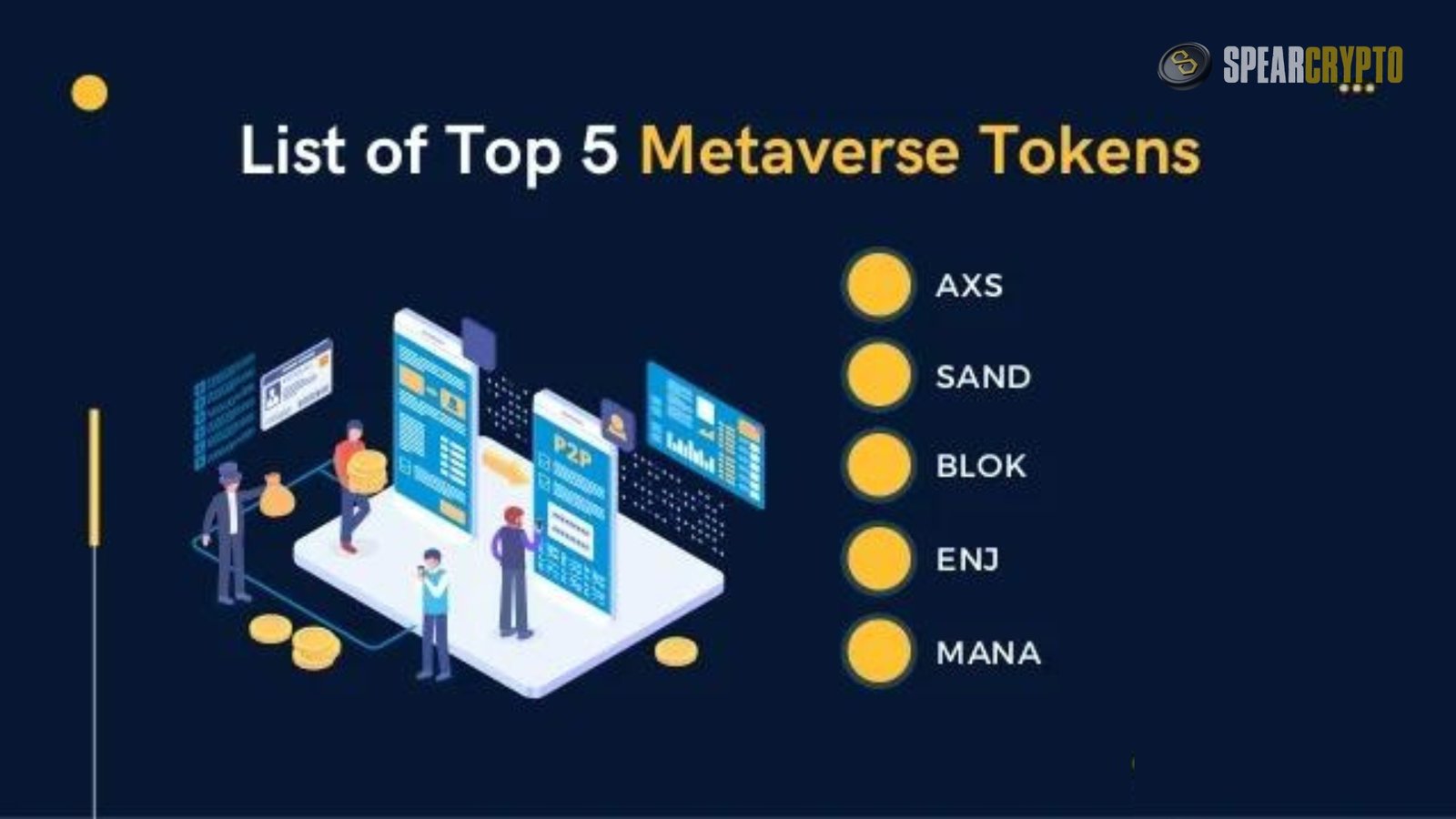 List of Top 5 Metaverse Tokens