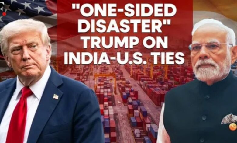 Trump Slams US-India Trade as 'Disaster' After Modi china tradeTrump Slams US-India Trade as 'Disaster' After Modi china trade (1)