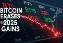 Bitcoin Erases 2025 Gains