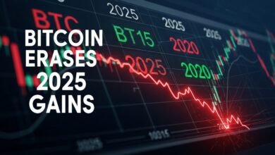 Bitcoin Erases 2025 Gains