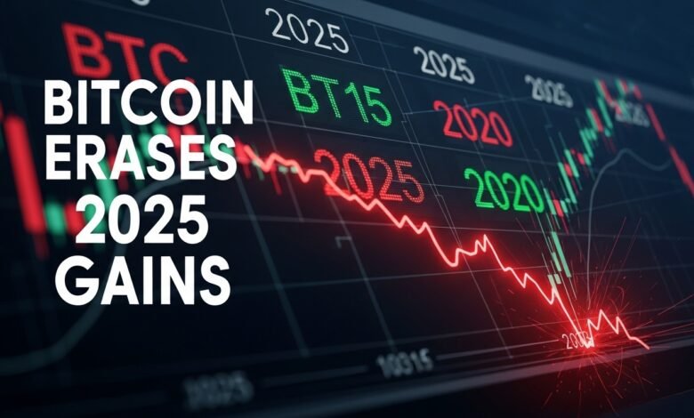 Bitcoin Erases 2025 Gains