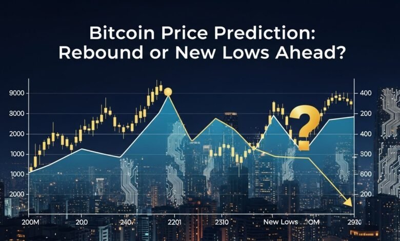 Bitcoin Price Prediction Rebound or New Lows Ahead