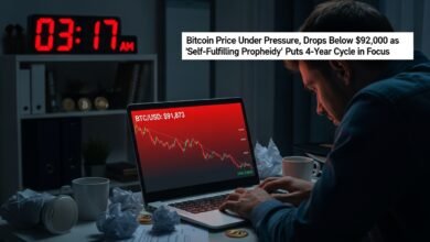 Bitcoin price under pressure, drops below $92,000 as 'self-fulfilling prophecy' puts 4-year cycle in focus