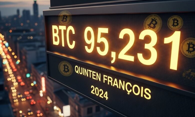 Quinten Francois BTC soars to 95,231 in 2024