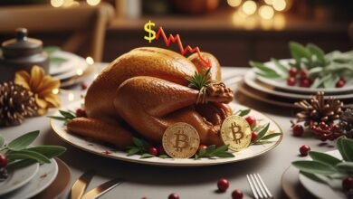 Smaller Turkey for Bitcoin Holders as Holiday Price Comes In Lower Year Over Year