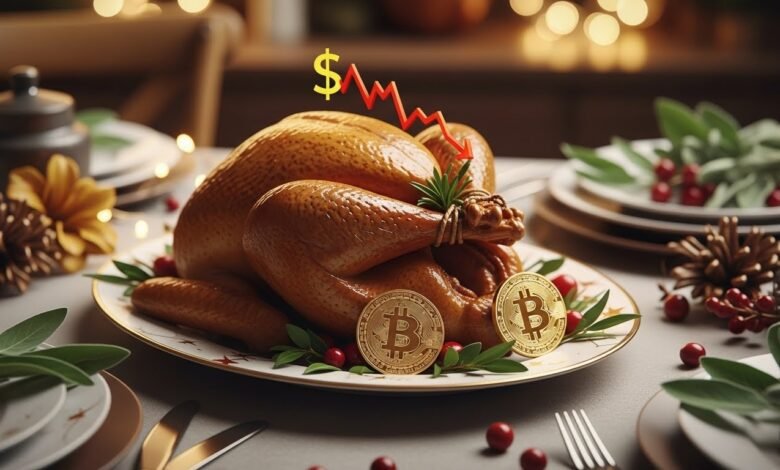 Smaller Turkey for Bitcoin Holders as Holiday Price Comes In Lower Year Over Year