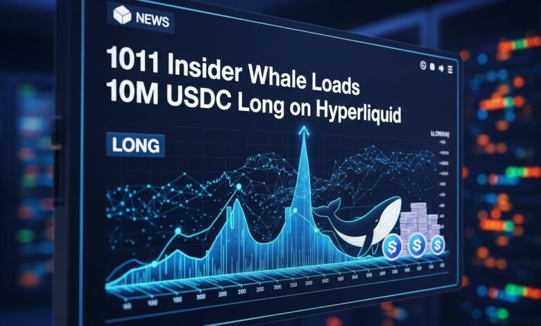 1011 Insider Whale Loads 10M USDC Long on Hyperliquid