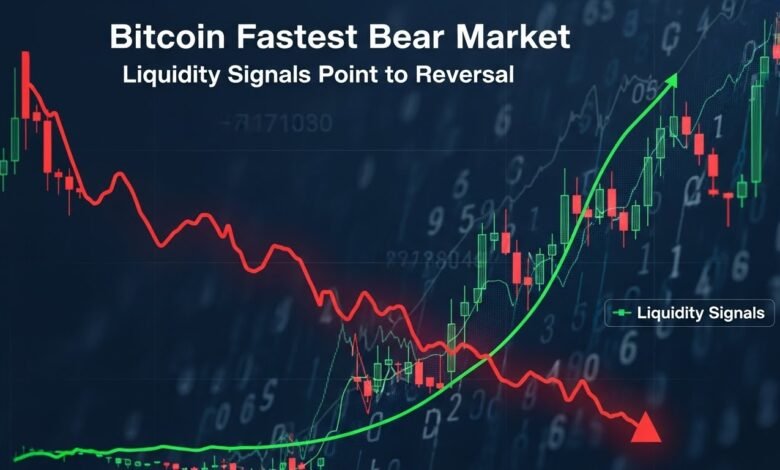 Bitcoin Fastest Bear Market Liquidity Signals Point to Reversal