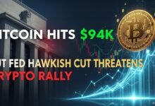 Bitcoin Hits $94K But Fed Hawkish Cut Threatens Crypto Rally