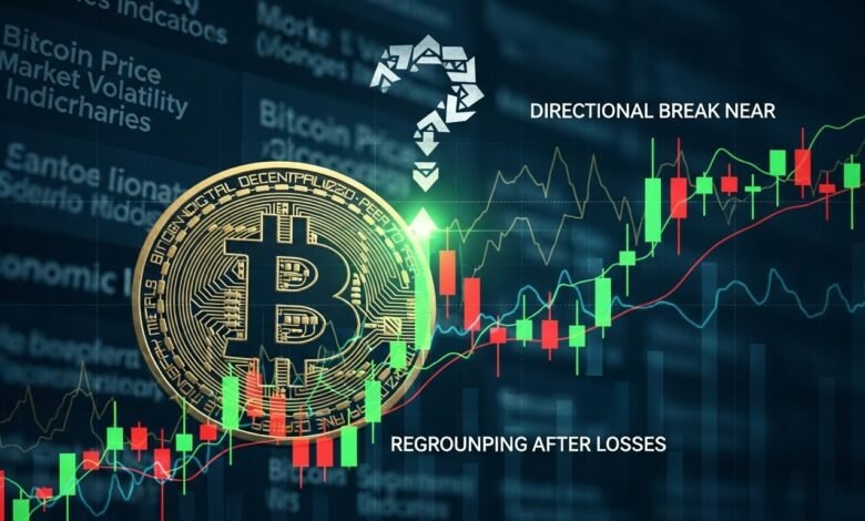 Bitcoin Price Regroups After Losses—Is Directional Break Near