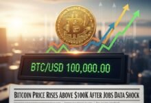 Bitcoin Price Rises Above $100K After Jobs Data Shock