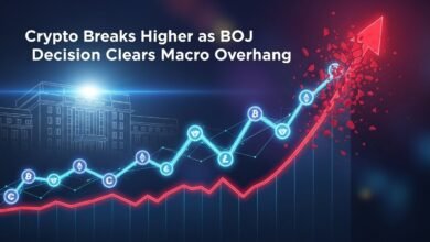 Crypto Breaks Higher as BOJ Decision Clears Macro Overhang