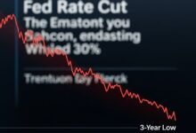 Fed Rate Cut Crypto Market Third Consecutive Drop Sets 3-Year Low