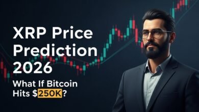 XRP Price Prediction 2026: What If Bitcoin Hits $250K? 