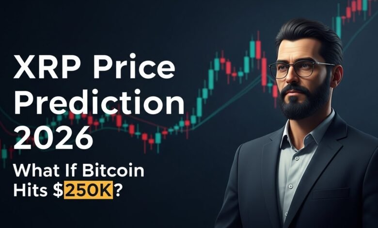 XRP Price Prediction 2026: What If Bitcoin Hits $250K? 