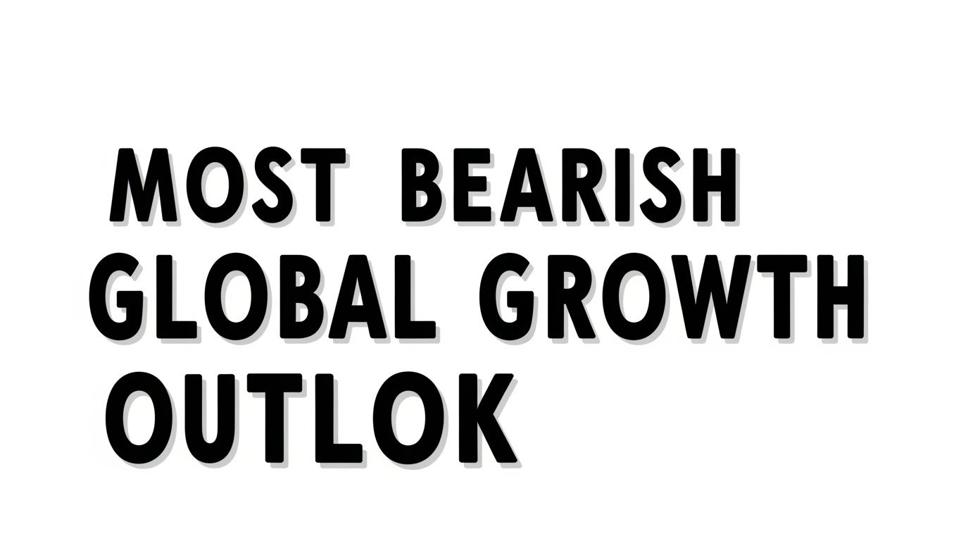 “Most Bearish Global Growth Outlook”