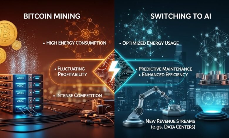 Why Bitcoin Mining Companies Are Switching to AI