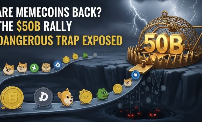 Are Memecoins Back The $50B Rally Dangerous Trap Exposed