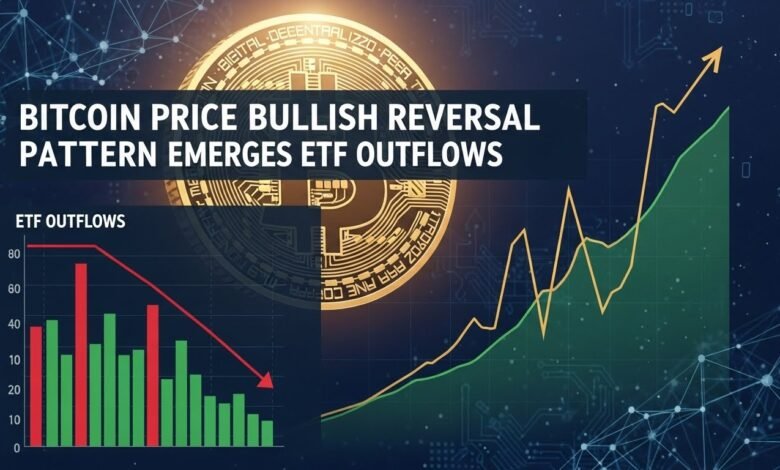 Bitcoin Price Bullish Reversal Pattern Emerges Amid ETF Outflows