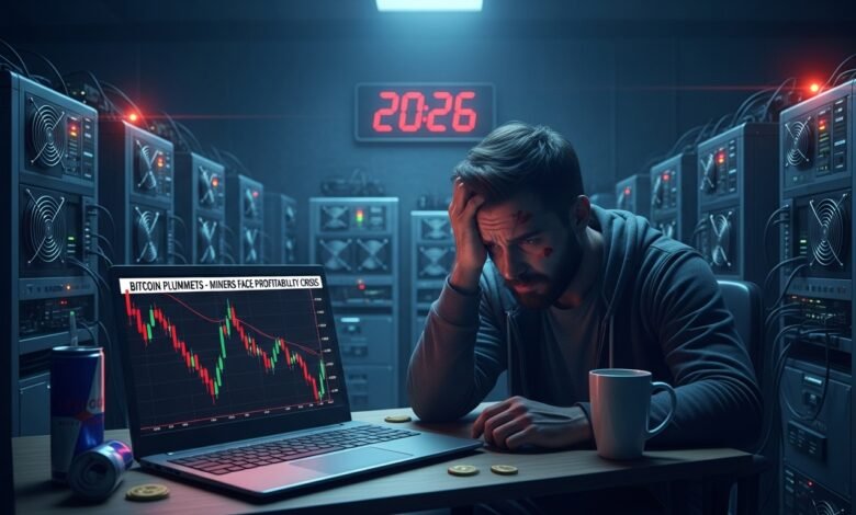 Bitcoin Price Drop Impacts Miners - Profitability Crisis 2026