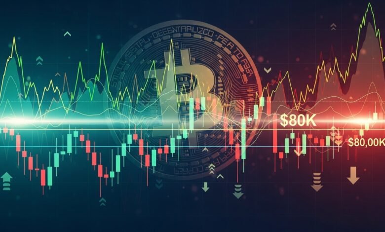 Bitcoin Price Faces $80K Support Test Amid Market Volatility