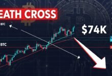 Bitcoin Price Prediction Death Cross Could Push BTC to $74K