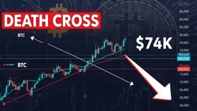 Bitcoin Price Prediction Death Cross Could Push BTC to $74K