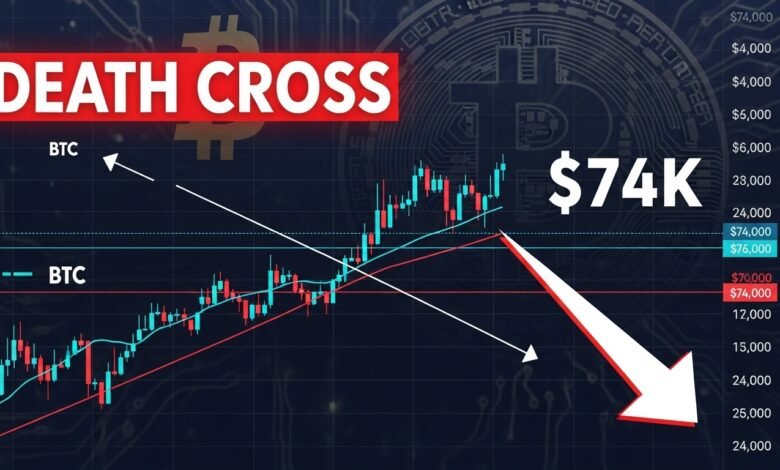 Bitcoin Price Prediction Death Cross Could Push BTC to $74K
