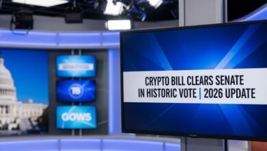 Crypto Bill Clears Senate Panel in Historic Vote 2026 Update