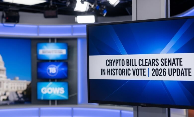 Crypto Bill Clears Senate Panel in Historic Vote 2026 Update