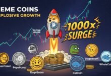 Meme Coins Explosive Growth 5 Tokens Ready for 1000x Surge