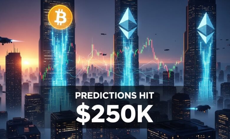 Tom Lee Bitcoin Ethereum Predictions Hit $250K - Bullish Crypto Forecast
