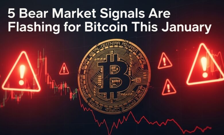 5 Bear Market Signals Are Flashing for Bitcoin This January