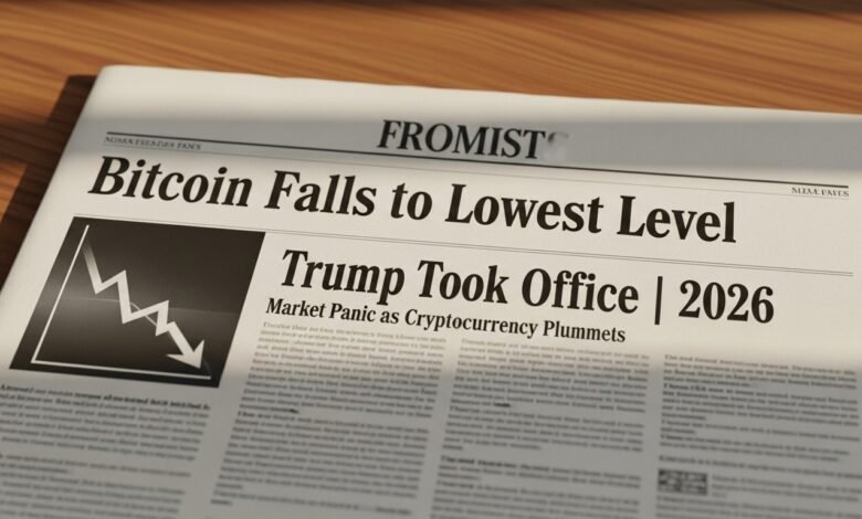 Bitcoin Falls to Lowest Level Since Trump Took Office 2026