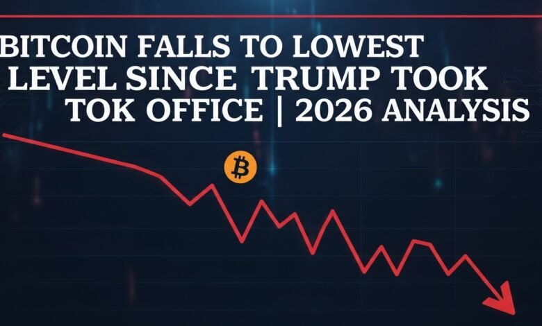 Bitcoin Falls to Lowest Level Since Trump Took Office 2026 Analysis