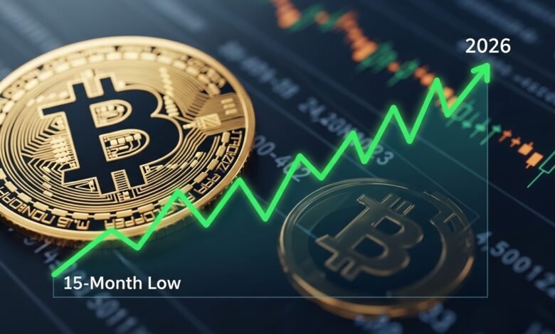 Bitcoin Recovers Slightly After Hitting 15-Month Low 2026