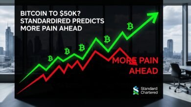 Bitcoin to $50K Standard Chartered Predicts More Pain Ahead