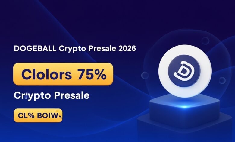 DOGEBALL Crypto Presale 2026 Claim 75% Bonus Now