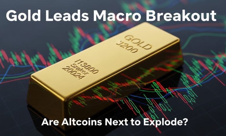Gold Leads Macro Breakout — Are Altcoins Next to Explode