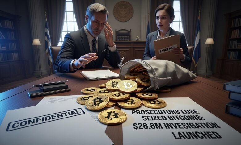 Prosecutors Lose Seized Bitcoins $28.8M Investigation Launched