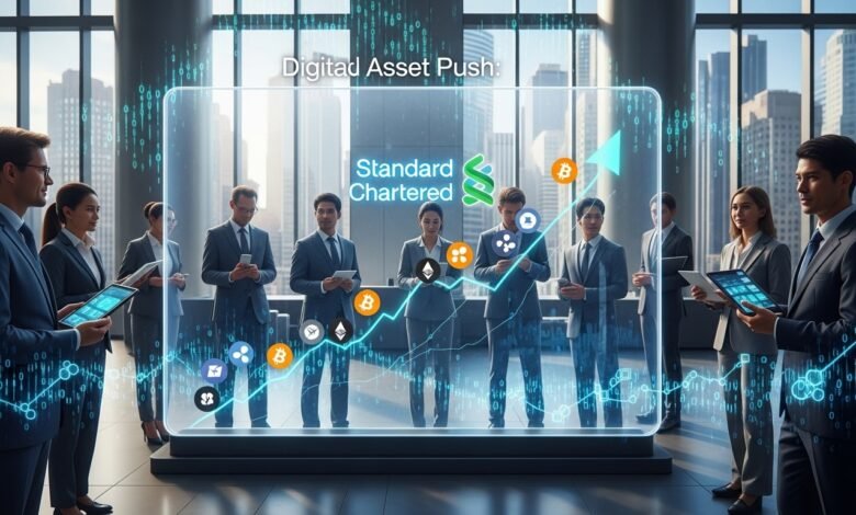 Standard Chartered Digital Asset Push Crypto Goes Mainstream