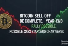 Bitcoin Sell-Off May Be Complete, Year-End Rally Possible, Says Standard Chartered