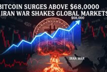 Bitcoin Surges Above $68,000 as Iran War Shakes Global Markets