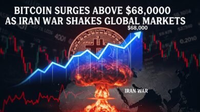 Bitcoin Surges Above $68,000 as Iran War Shakes Global Markets