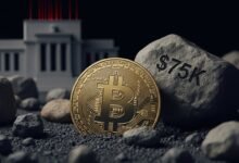 Bitcoin Stalls at $75K as Fed Rate