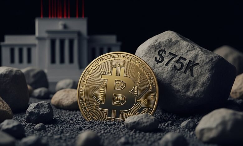 Bitcoin Stalls at $75K as Fed Rate